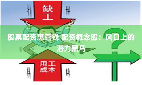 股票配资惠管钱 配资概念股：风口上的潜力黑马